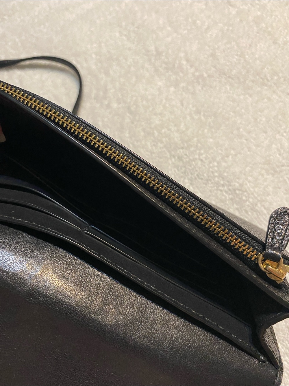 Coach Black Leather Small Crossbody - Picture 7 of 8